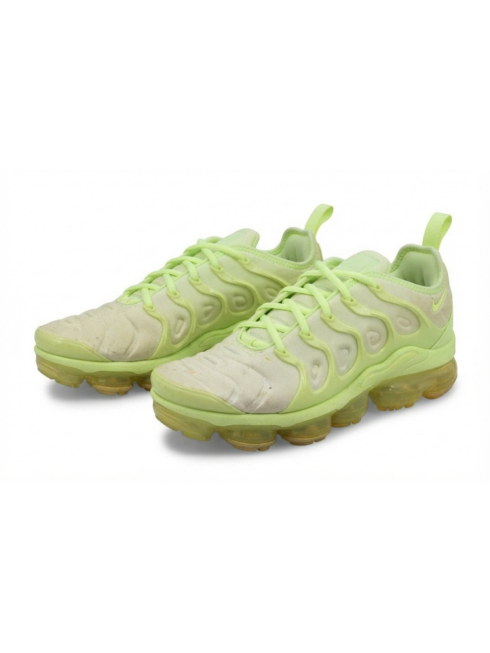 Nike Air VaporMax Plus Sneakers' Barely
Volt' (Women's)-DJ3023-700 Size 7.5